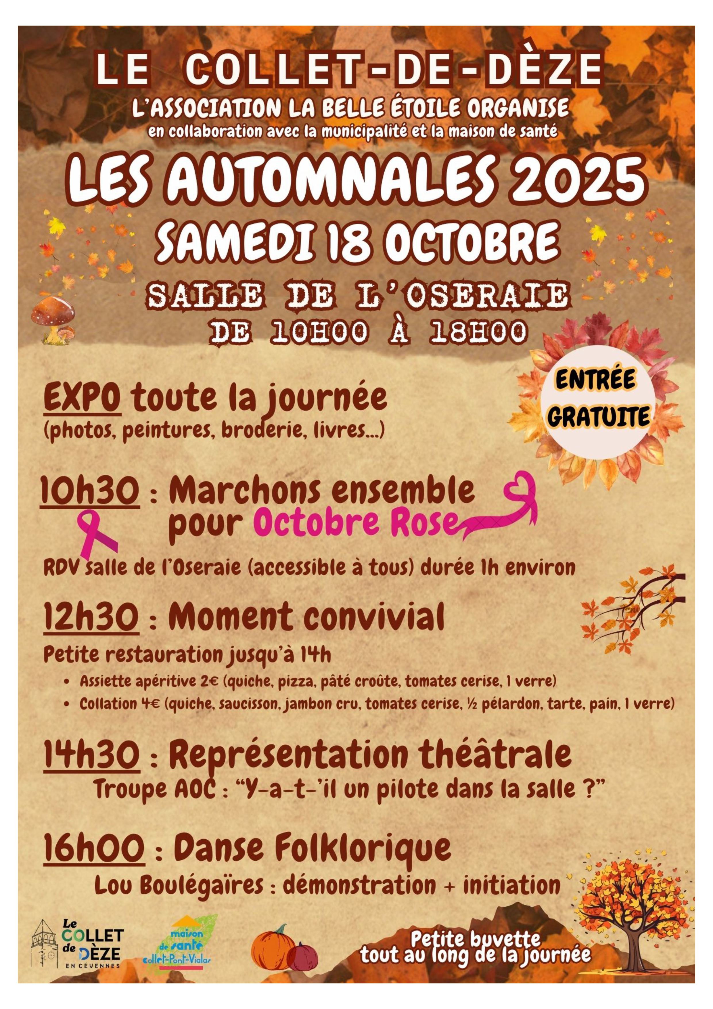 LES AUTOMNALES 2025